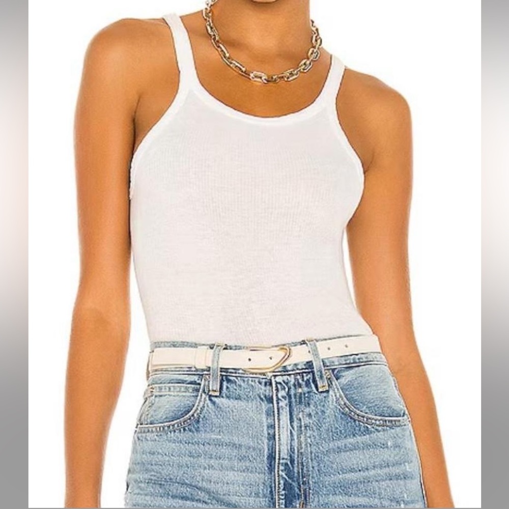 Re/done ribbed tank